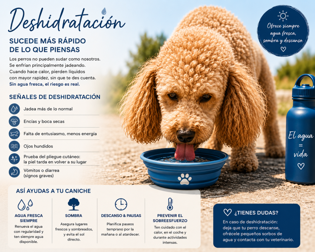 caniche poodle verano que hacer perro curso peluqieria canina
